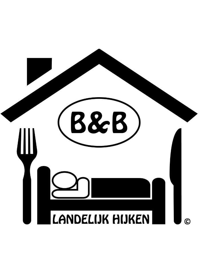 Landelijk Hijken Bed & Breakfast Bagian luar foto